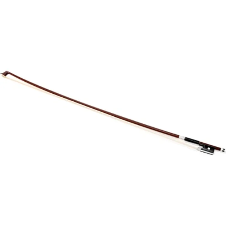 Dörfler D7 Violin Bow 4/4, Geigenbogen aus Massaranduba mit Ebenholzfrosch und Drahtbewicklung, Made in Germany