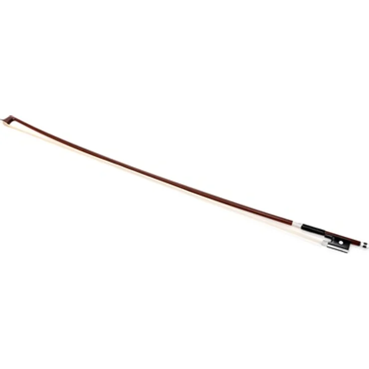 Dörfler D7 Violin Bow 4/4, Geigenbogen aus Massaranduba mit Ebenholzfrosch und Drahtbewicklung, Made in Germany