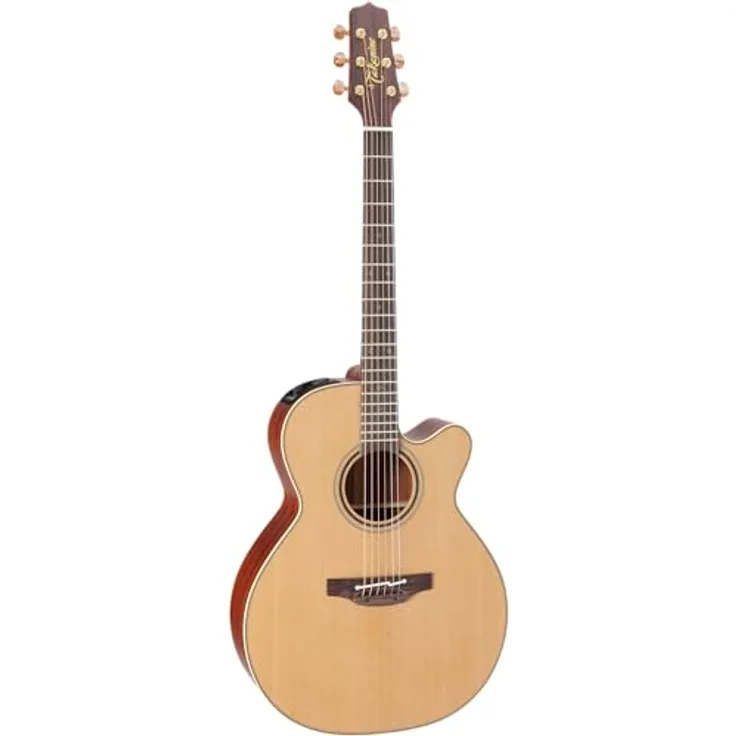 Takamine P3NC Pro Series Westerngitarre mit Cutaway, massive Zederndecke, Sapele Boden, inkl. Softcase, Farbe: Natur