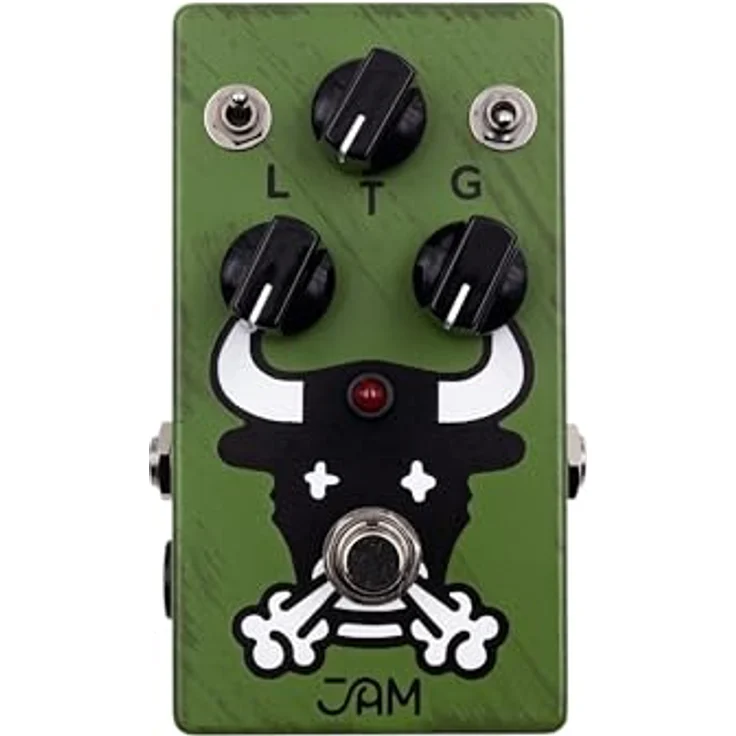 JAM pedals Octaurus Octafuzz, Effektpedal für E-Gitarre mit intuitivem Layout, Gain-, Level- und Tone-Regler, Mid-Scooped- und Full-Range-Voicing, symmetrisches und asymmetrisches Clipping, True Bypass – Bild 1