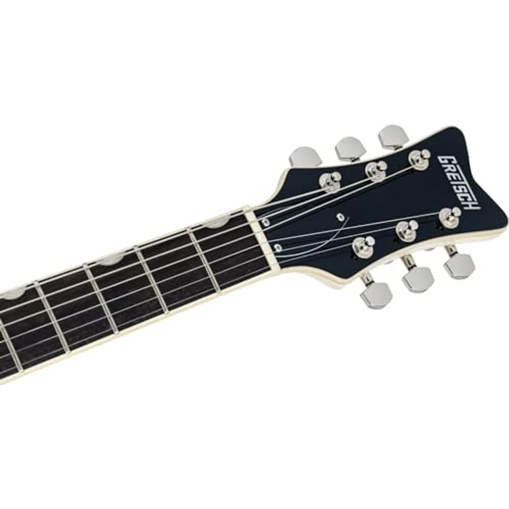 Gretsch EMTC Premier Jet VTG PRL, E-Gitarre mit Mahagoni-Korpus und Ahorn-Decke, Vintage Pearl – Bild 5