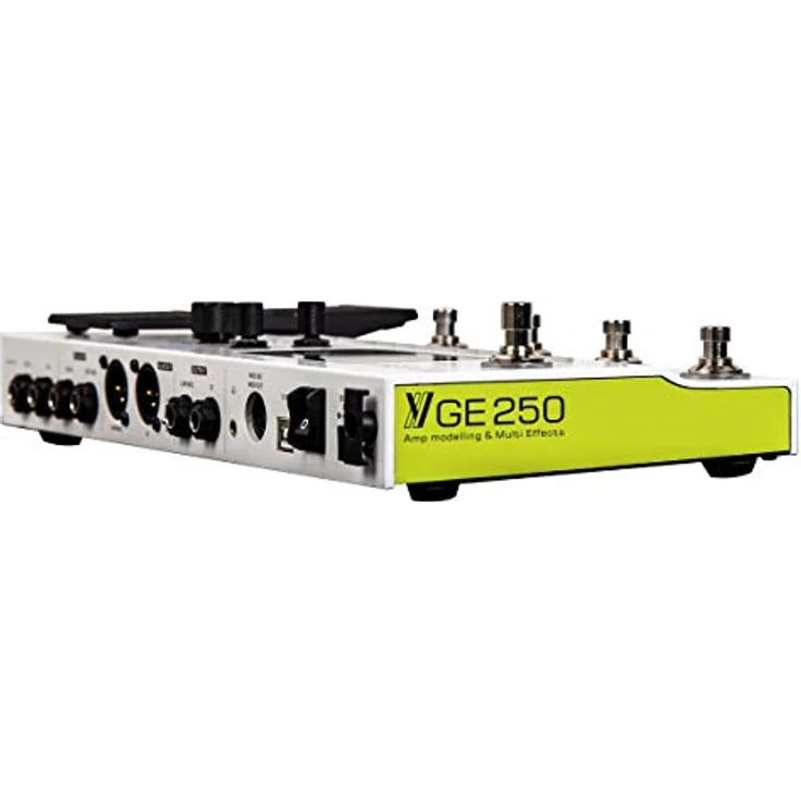 Mooer GE 250, Gitarren-Multieffekt-Pedal mit 70 Amp-Simulationen, 180 Effekten und integriertem Expression-Pedal, schwarz – Bild 5