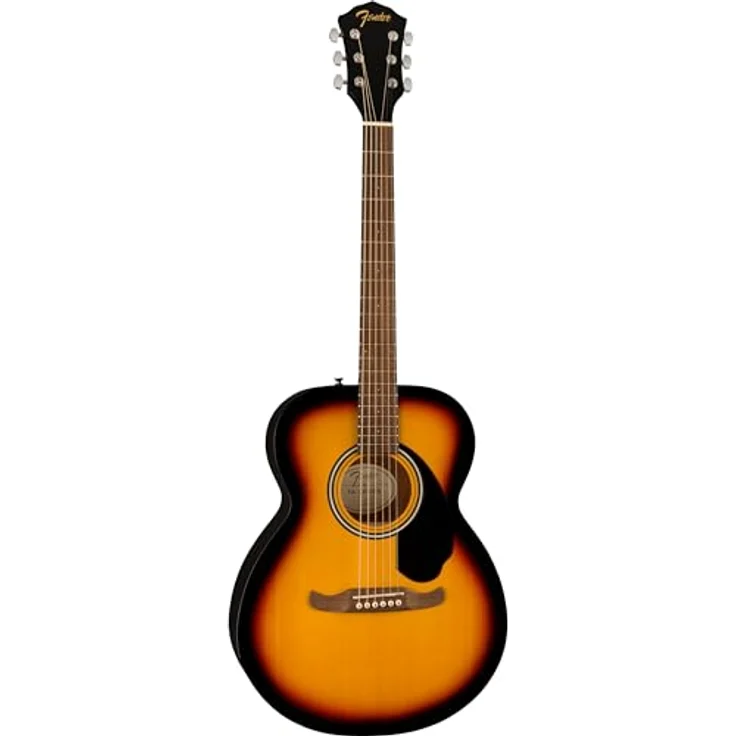 Fender FA-135 Concert WN Sunburst, Westerngitarre mit Linde Boden & Zargen, Fichten Decke, Walnuss Hals und Griffbrett, 20 Bünde, Sunburst-Finish – Bild 3