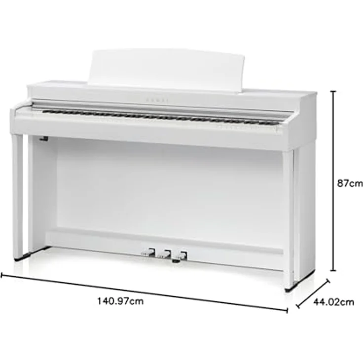 Kawai CN-301 R, Digitalpiano mit 88 gewichteten Tasten, 45 Sounds, 256-stimmiger Polyphonie, Bluetooth und Rosenholz-Finish – Bild 5