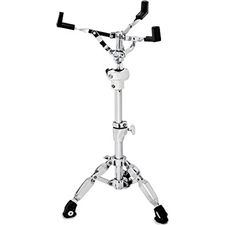 Mapex SF1000 Falcon Snare Stand, Schlagzeugständer mit zentraler Winkelverstellung durch Omni-Ball System, Chromfinish, rutschfeste Gummifüße mit Spikes – Bild 2