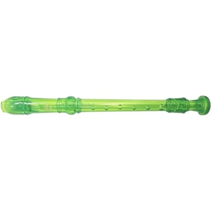 Yamaha YRS-20 BG Soprano Recorder, barocke Griffweise, ABS-Kunststoff, transparent grün, 442 Hz, inkl. Tasche – Bild 3