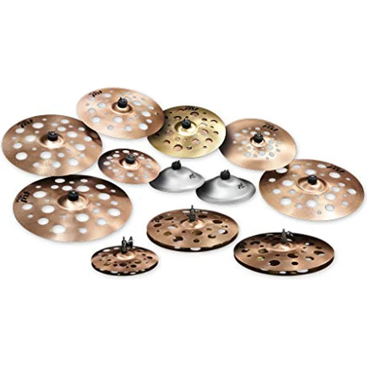 Paiste PSTX DJ45 12" Crash Cymbal, CuSn8 Bronze, dünn, komplexer warmer Klang – Bild 4