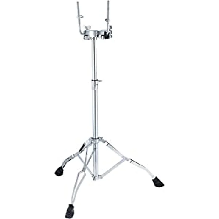 Tama HTW49WN Double Tom Stand, Doppeltomständer mit Stage Master Serie, Doppelstrebig, Omniball Tom Halterungen, 10,5mm Durchmesser Tom-Rod – Bild 2