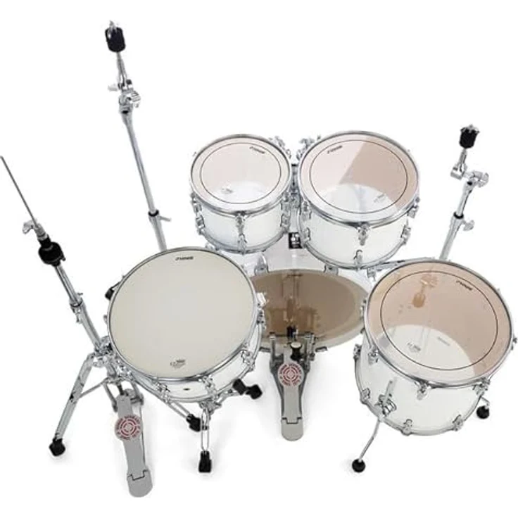 Sonor AQ1 Studio Set PW, Schlagzeugset aus 100% Birkenholz mit 20"x16" Bass Drum, Piano White – Bild 4