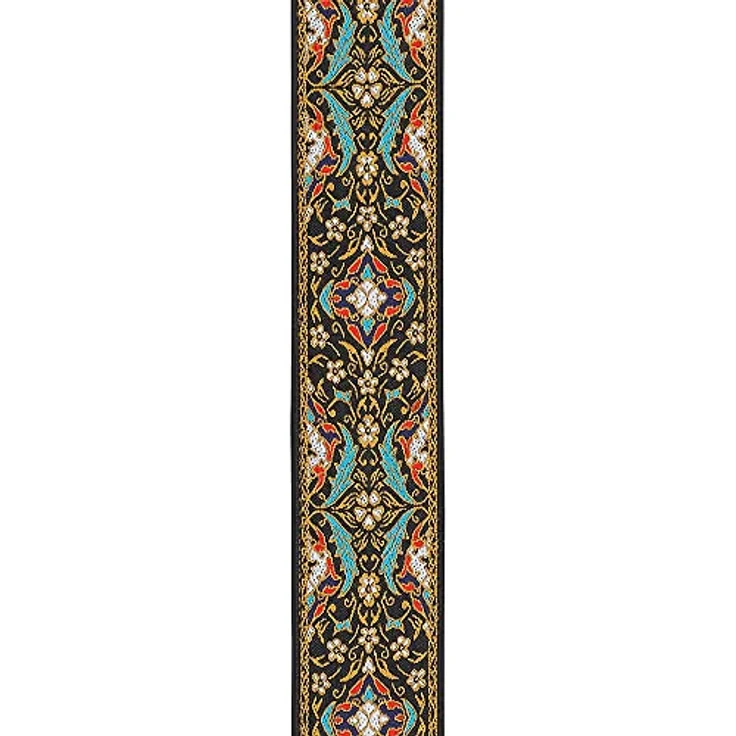 Daddario Guitar Strap 50RW10, verstellbarer Gitarrengurt aus recyceltem Material, Farbe: Persian, 50 mm Breite – Bild 3