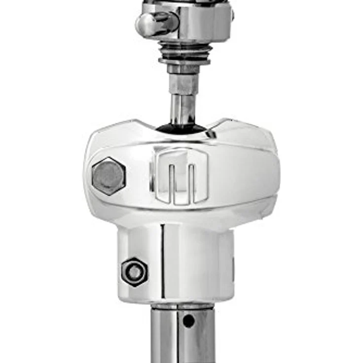 Mapex SF1000 Falcon Snare Stand, Schlagzeugständer mit zentraler Winkelverstellung durch Omni-Ball System, Chromfinish, rutschfeste Gummifüße mit Spikes – Bild 3