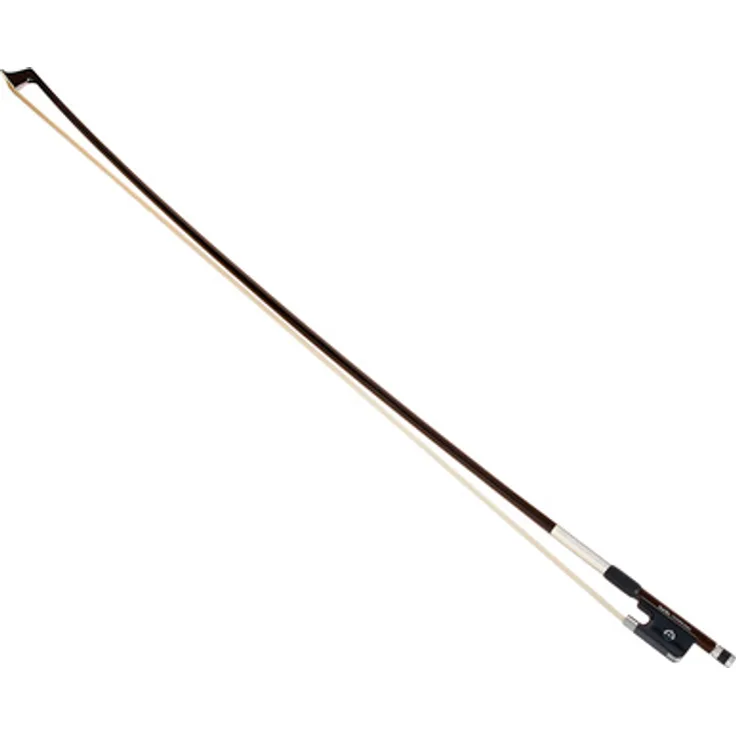 CodaBow Diamond NX Viola Bow, Violabogen mit Kevlar-Akustikkern und Graphitfaserbehandlung, schwarzer Frosch aus Xebony®