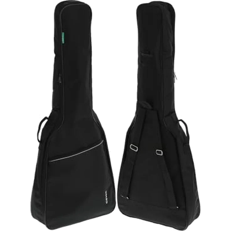 Gewa Acoustic Guitar Gigbag Basic 5, Westerngitarrentasche für Dreadnought-Style, Nylon mit 5 mm Schaumstoffpolsterung, schwarz – Bild 1