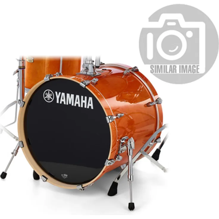 Yamaha Stage Custom 22"x17" Bass Drum, Birkenholzkessel in Honey Amber (HA), hochglanzlackiert, druckvoll und dynamisch