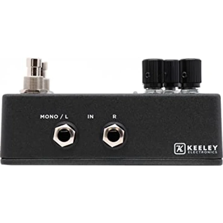 Keeley HALO Andy Timmons Dual Echo, True Stereo Delay Pedal mit 1500 ms max. Delay, 5 Rhythmus-Modi und 8 Presets – Bild 4