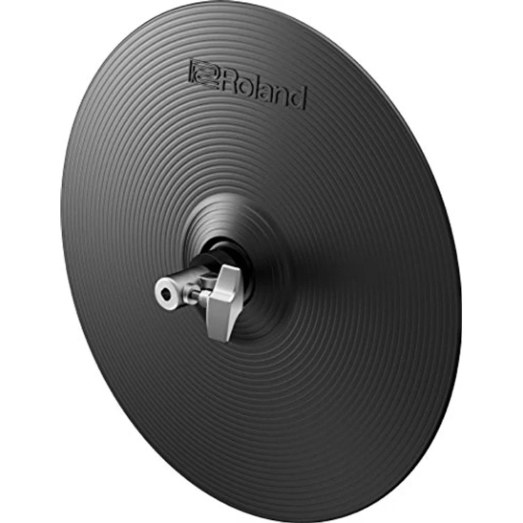 Roland VH-10 V-Hi-Hat 10in, Schlagzeugbecken mit natürlichem Schwingungsverhalten und gummierter Trefferfläche – Bild 2