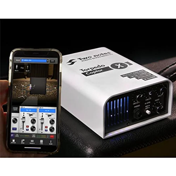 Two Notes Torpedo Captor X 16, Reactive Loadbox und Speaker-Simulator mit Attenuator und Stereo-Expander für Studio und Live-Einsatz – Bild 8