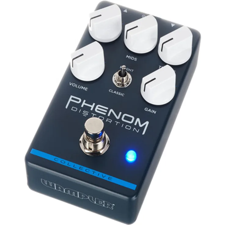 Wampler Phenom Distortion, Dual-Voice E-Gitarren Effektpedal mit Bright- und Classic-Modus, True Bypass, Made in USA
