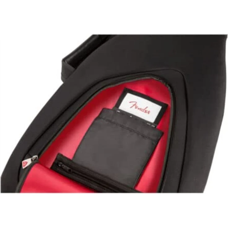 Fender FB610 Bass-Gitarrentasche, 600 Denier Polyester mit 10mm Polsterung, Schwarz – Bild 7
