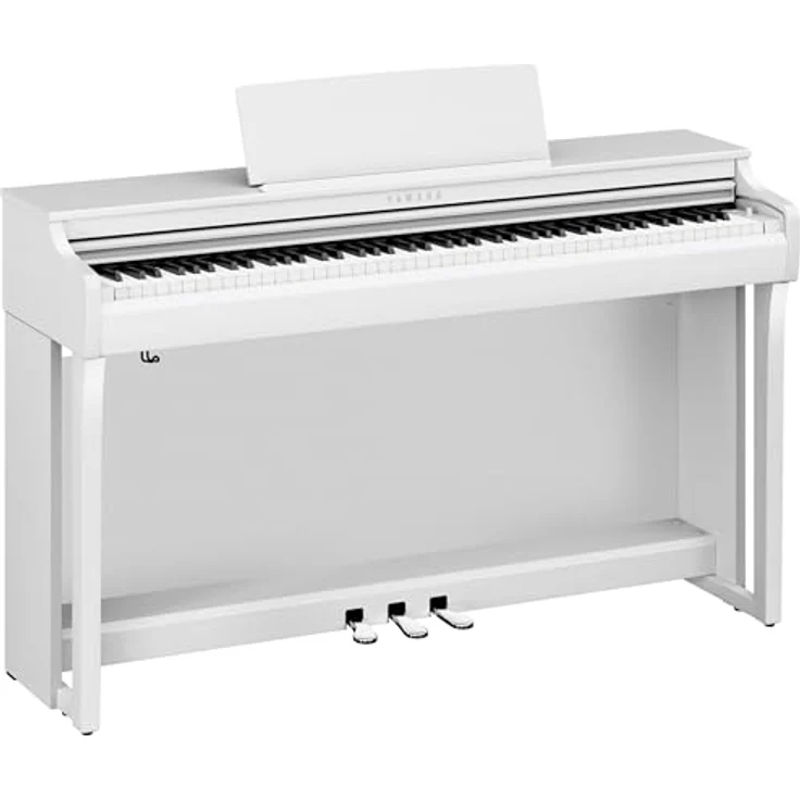Yamaha CLP-825 WH, Digitalpiano mit 88 gewichteten Tasten, 10 Sounds, Bluetooth Audio/Midi, weiß – Bild 2