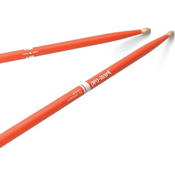 ProMark Drumsticks Classic 5A, ovale Holzspitzen, orange, 40,6 cm – Bild 1