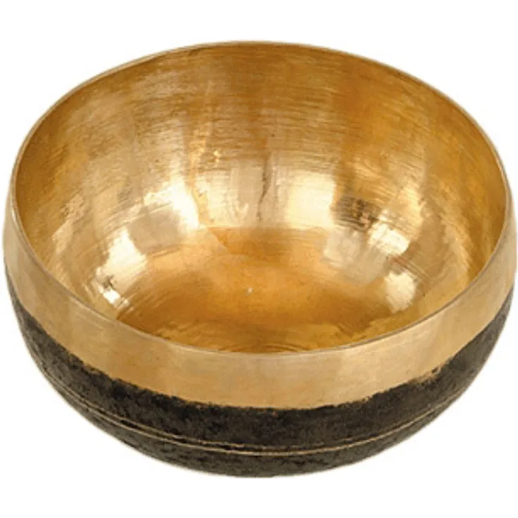 Peter Hess phKSB7-70, BENGALI Klangschale 70, gold, 750 g, Durchmesser 16,5 cm, Höhe 8 cm, aus sieben Metallen gefertigt