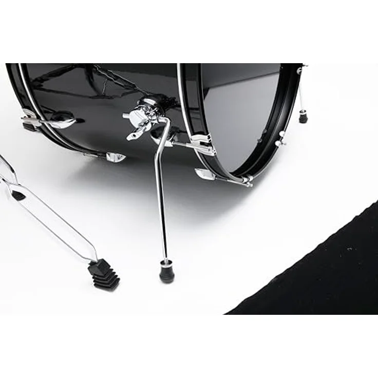 Tama Stagestar 22 5-pcs Kit BNS, Schlagzeugset in Black Night Sparkle mit 22" Bass Drum, 10"-12" Tom Toms, 16" Stand Tom und 14" Snare Drum, inkl. Meinl BCS Messing Beckensatz – Bild 6
