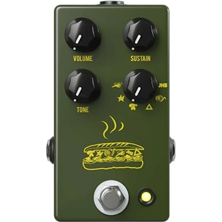 JHS Pedals Muffuletta, Multi-Mode Distortion/Fuzz Effektpedal mit 6 Big Muff Sound-Modi, True Bypass, analog-digital kombiniert, Made in USA – Bild 1