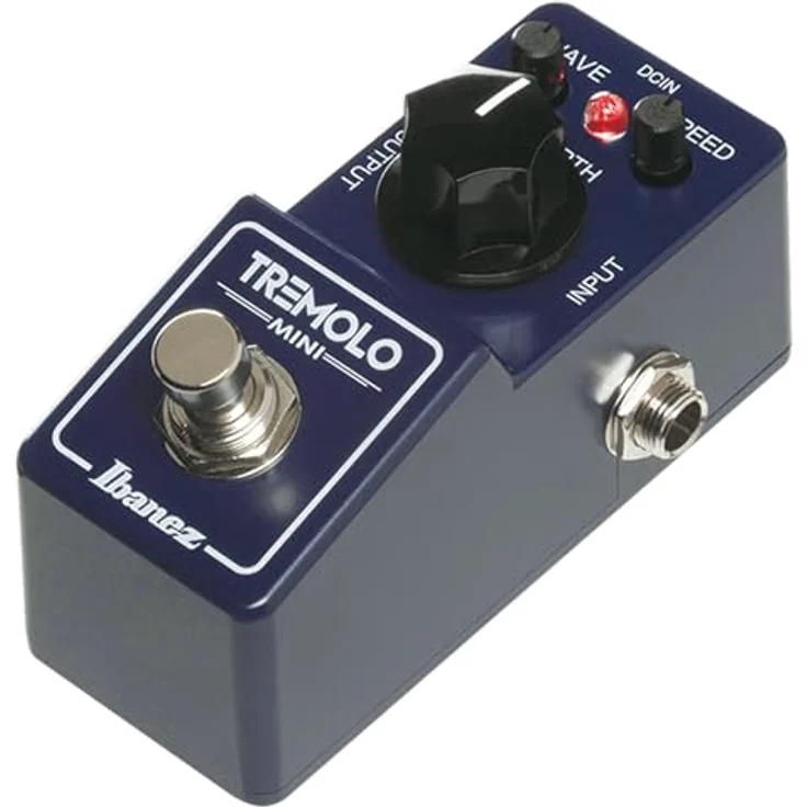 Ibanez TRMINI Effektpedal für E-Gitarre & Bass, Tremolo Effekt mit Wave, Speed und Depth Reglern, Made in Japan – Bild 1