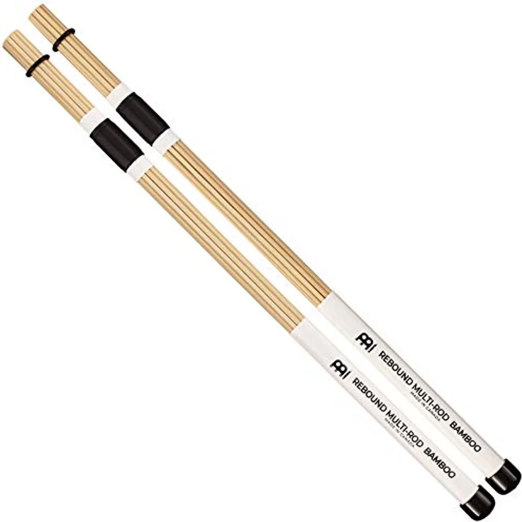 Meinl SB209 Multi-Rod Bamboo, Drumsticks aus Bambus mit Schaumstoffkern und Gummiringen zur Klangregelung, 15,9 mm Durchmesser, 40,1 cm Länge – Bild 4