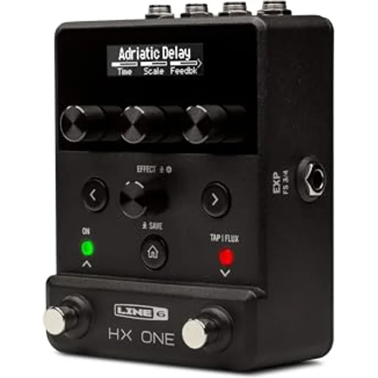 Line6 HX One, Gitarren-Multieffektpedal mit 250+ Effekten, 128 Presets und USB-C Anschluss – Bild 4