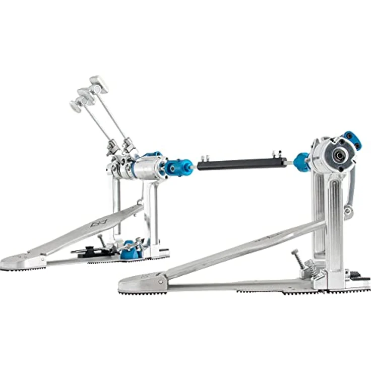 Dixon PP-PCPD1D Precision Coil Pedal, Doppelfußmaschine mit Direct Drive, dualem Beater (Filz und Metall) und einstellbarem Beaterwinkel, inkl. Transporttasche – Bild 1