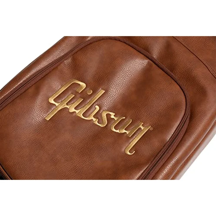 Gibson Premium Soft Case Brown, E-Gitarre Softcase für Les Paul und SG Modelle mit gepolstertem Center Pocket und Tragegriff, braun – Bild 5