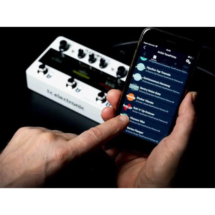 tc electronic Plethora X3, Gitarren-Multieffektpedal mit 127 benutzerdefinierten Boards, inklusive MASH-Technologie und Bluetooth-Verbindung zur TonePrint App – Bild 4