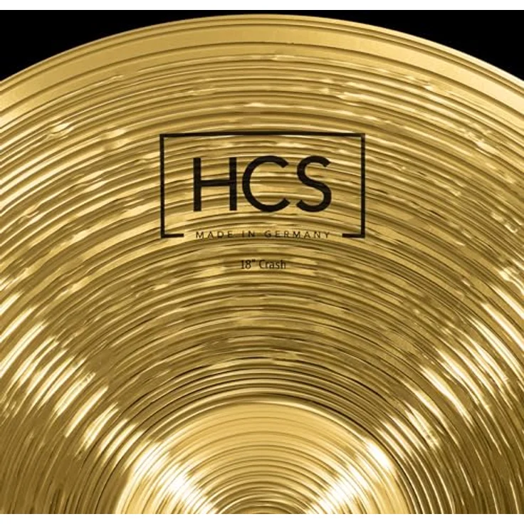 Meinl HCS Expanded Cymbal Set, Schlagzeugbecken aus Messing mit 14" Hi-Hat, 16" Crash, 18" Crash, 20" Ride und 10" Splash – Bild 11