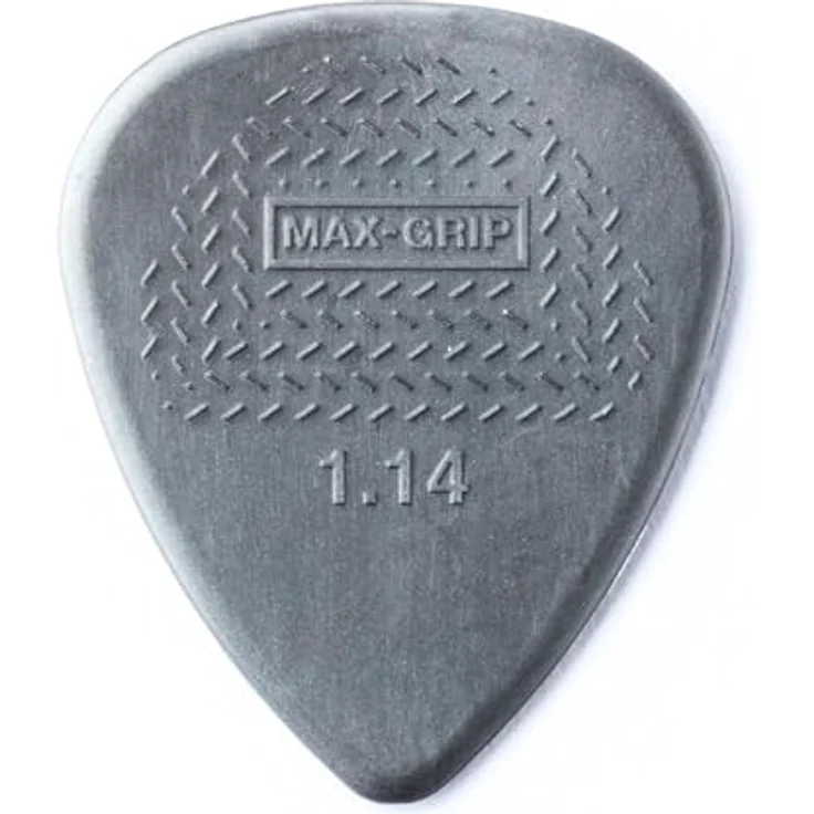 Dunlop Nylon Max Grip 1,14 mm, Plektrum Set mit 12 Stück für Spieler – Bild 3