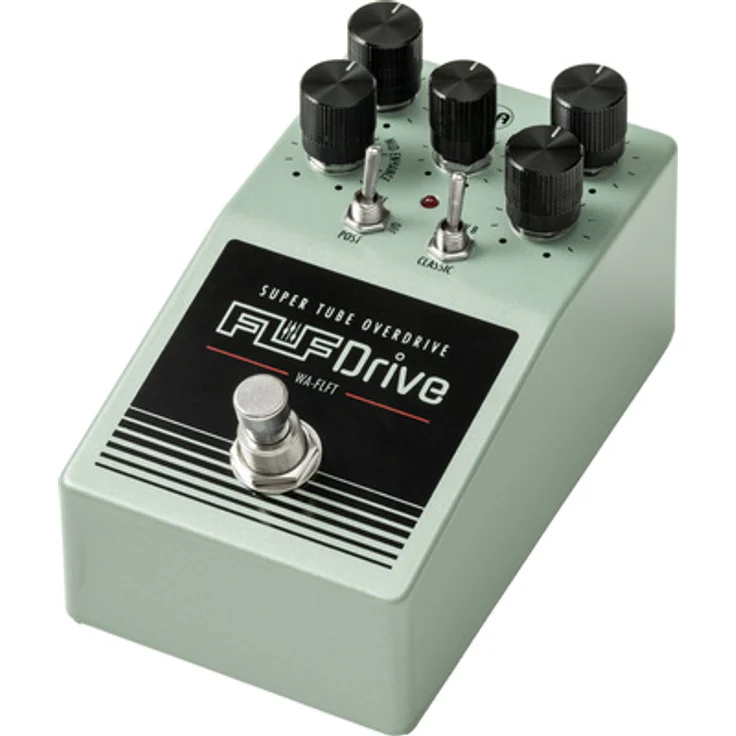 Warm Audio Fluff Drive Limited Ed. Teal, Overdrive-Pedal für E-Gitarre mit Aggressiven Mitten, Low-Boost und präziser Ansprache