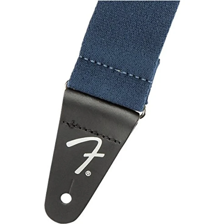 Fender Supersoft Strap Blue, Gitarrengurt aus gesponnenem Polyester mit verstellbarer Länge von 119 - 142 cm, 5 cm breit, blau – Bild 2