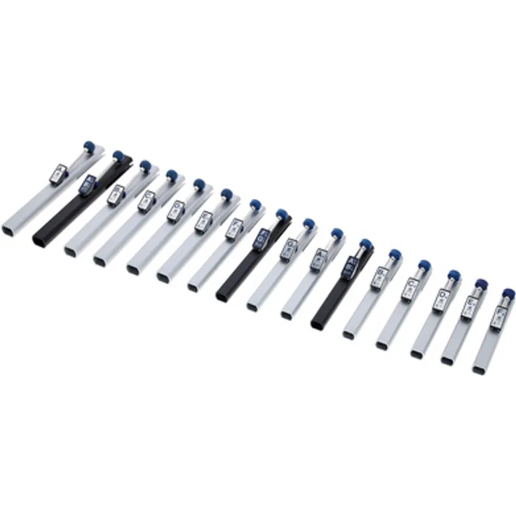 Suzuki HB-160 Tonechimes, Diatonisches Percussion-Set mit 16 Tönen, Aluminiumlegierung, inklusive Koffer und Sechskantschlüssel