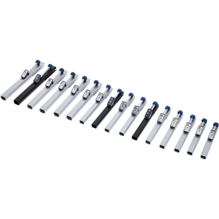 Suzuki HB-160 Tonechimes, Diatonisches Percussion-Set mit 16 Tönen, Aluminiumlegierung, inklusive Koffer und Sechskantschlüssel