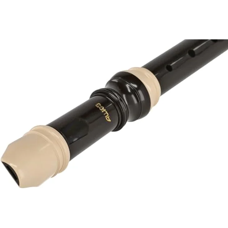 Aulos 103N Alouette, Soprano Recorder mit barocker Griffweise, 1-teilig, dunkelbraun, inkl. Tasche – Bild 5