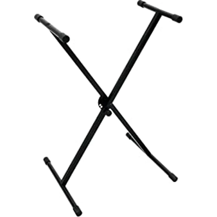 DIMAVERY SL-5 Keyboard-Ständer, Höhenverstellbares Stativ, Zerlegbar und Hochwertige Qualität – Bild 1