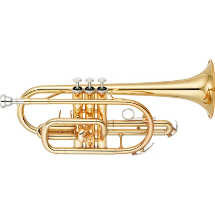 Yamaha YCR-2310 III Cornet, Bb-Kornett mit ML-Bohrung, goldlackiert, inkl. CR 11C4(s) Mundstück und Koffer