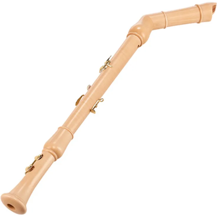 Moeck 2540 Flauto Rondo Bassblockflöte, 4-teilig aus Ahorn, barocke Griffweise, a'=442Hz, inkl. Etui