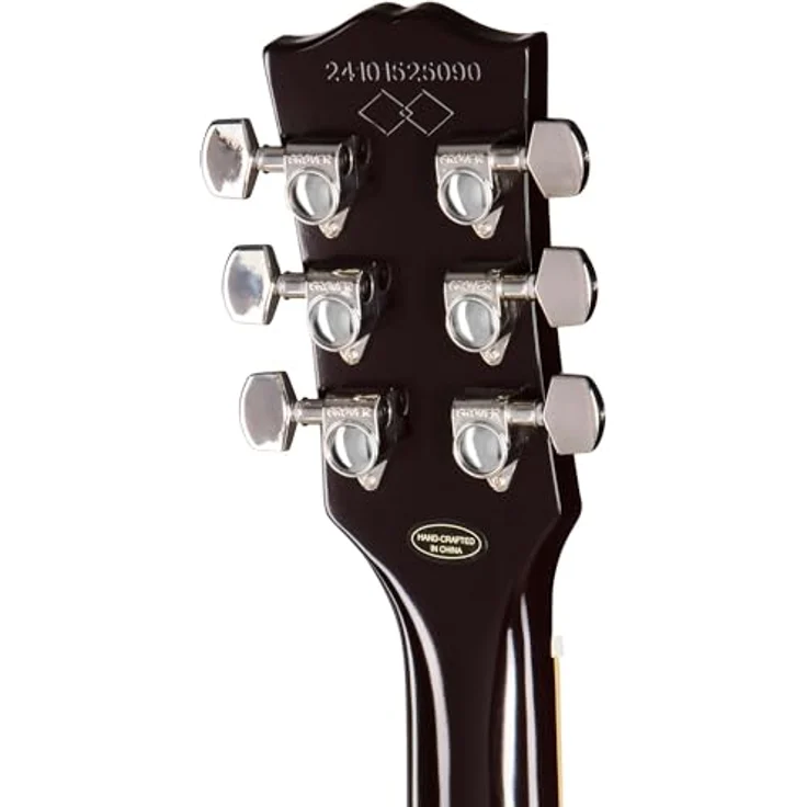 Epiphone Jeff Beck Oxblood 1954 Les Paul, SC-Style E-Gitarre mit Mahagoni-Korpus, Ahorn-Decke, Gibson Custombucker Tonabnehmer und Oxblood-Finish – Bild 6