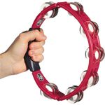 LP 151 Cyclops Tambourine, Hand-Modell mit 14 Paar vernickelten Schellen, rot
