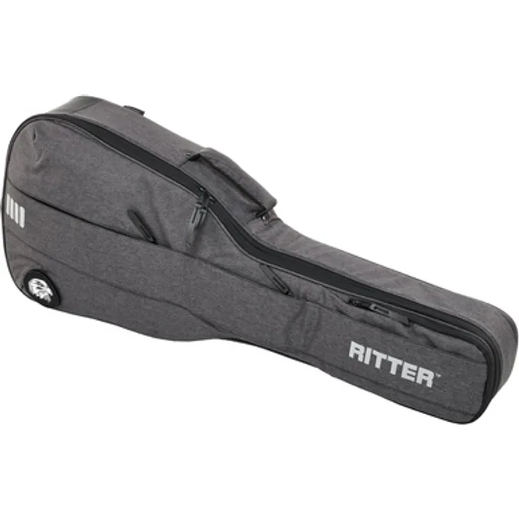 Ritter Bern Classical 4/4 ANT, Gitarrentasche für klassische Gitarre mit 28 mm Polsterung, anthrazit