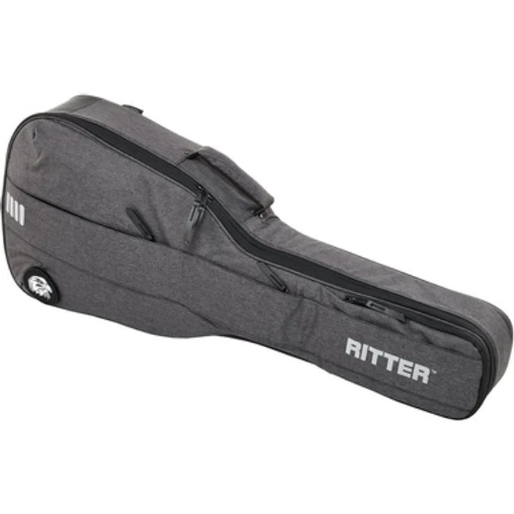 Ritter Bern Classical 4/4 ANT, Gitarrentasche für klassische Gitarre mit 28 mm Polsterung, anthrazit