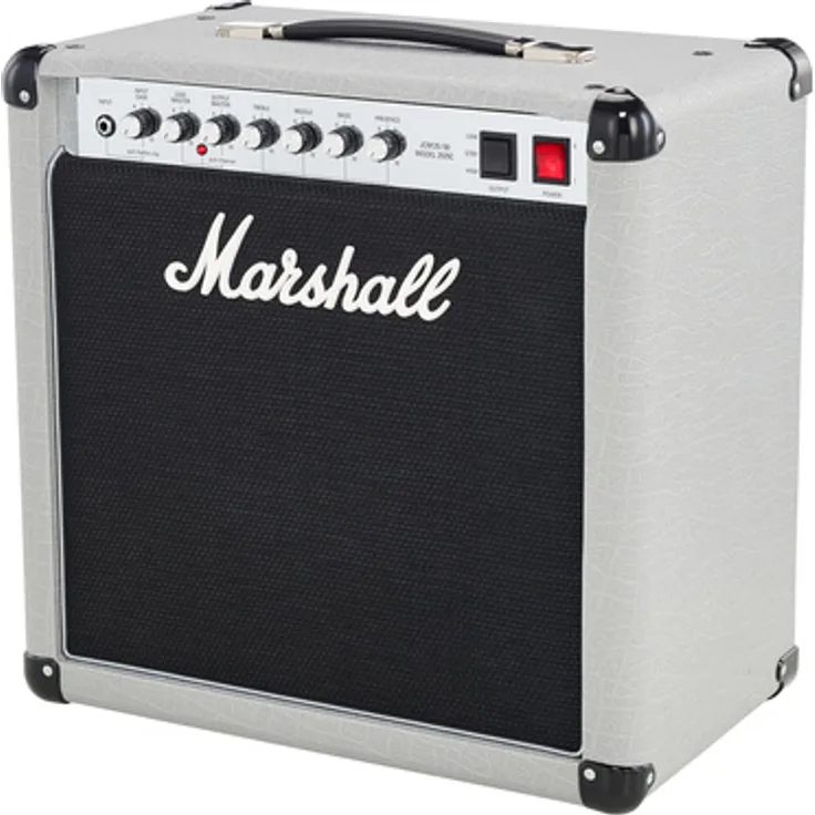 Marshall 2525C Mini Silver Jubilee, Vollröhren E-Gitarren-Combo mit 20W und 1x 12" Celestion G12M-25 Lautsprecher