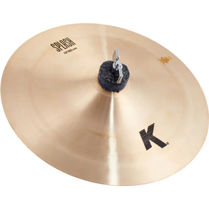 Zildjian 10" K-Series Splash, Lautes und schnelles Schlagzeugbecken mit klarem Sustain, Regular Ausführung